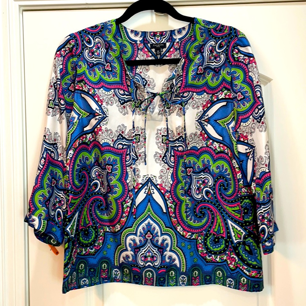 Talbots blouse- size 8P